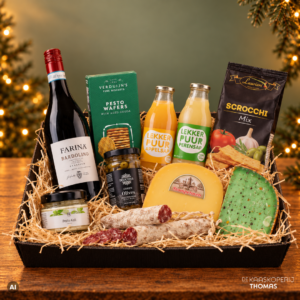 Kerstpakket 'wijn en sap'